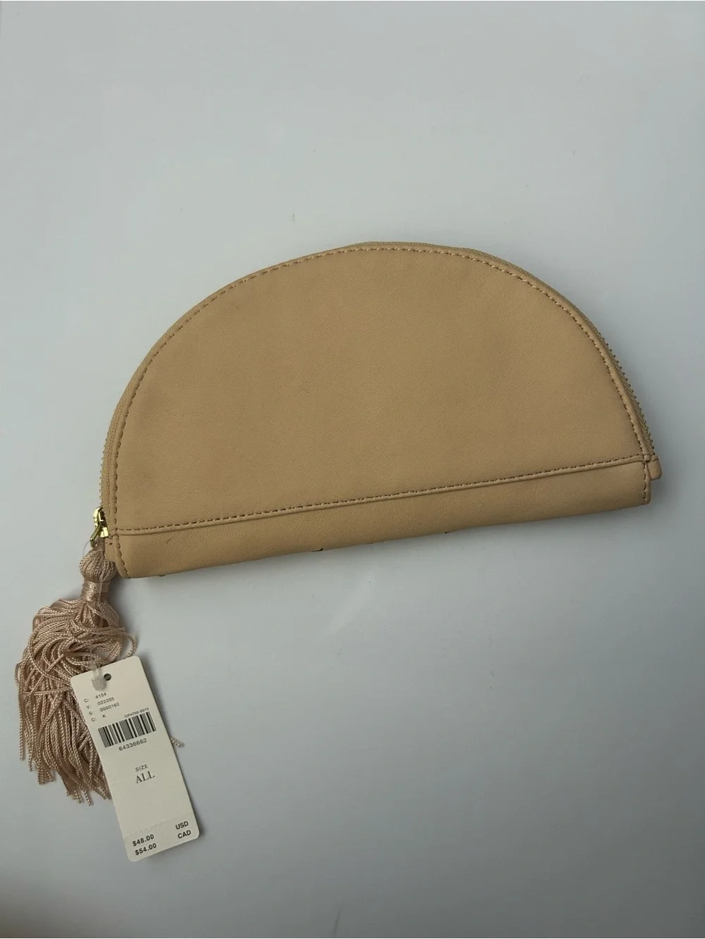 NWT Anthropologie Beaded Monogram Pouch - Letter K
